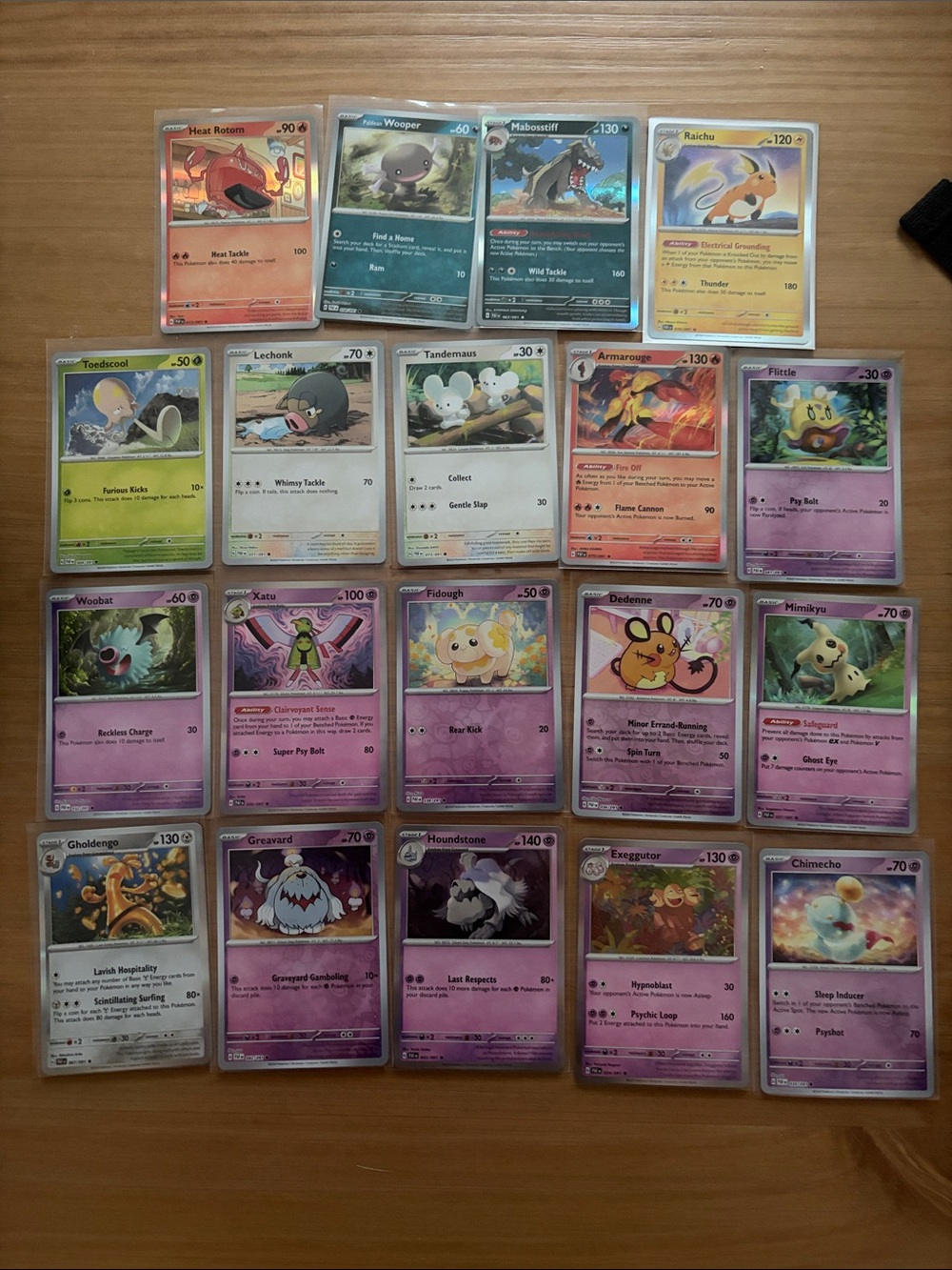 Paldean Fates Pokémon Holo & Reverse Holo Card Lot | 19 Cards ✨5/$25✨